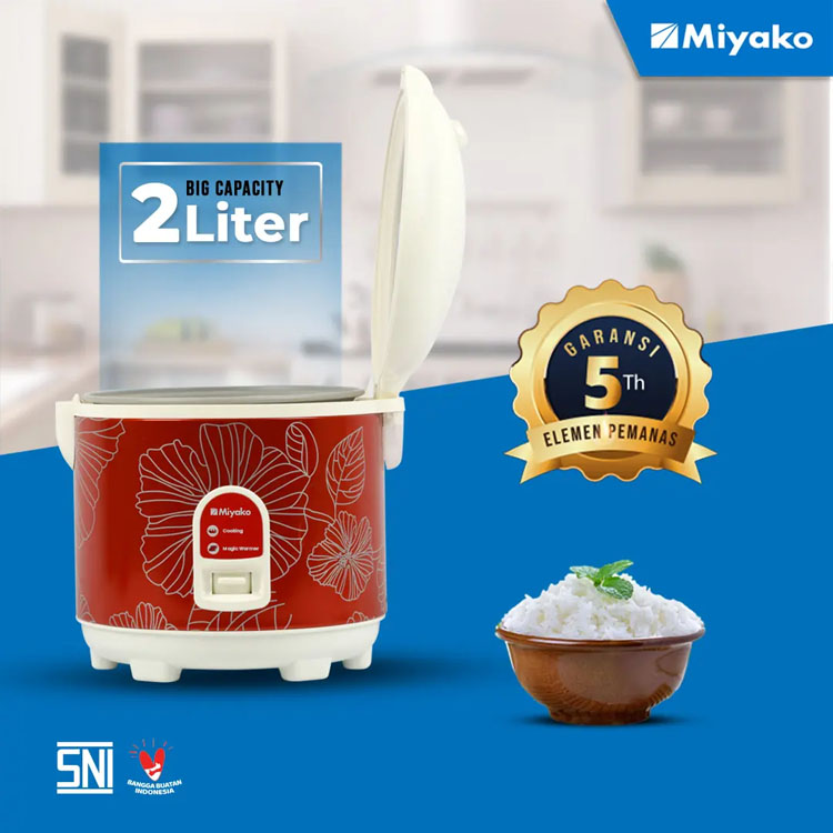 Miyako Rice Cooker 2L - MCM-558 SBC